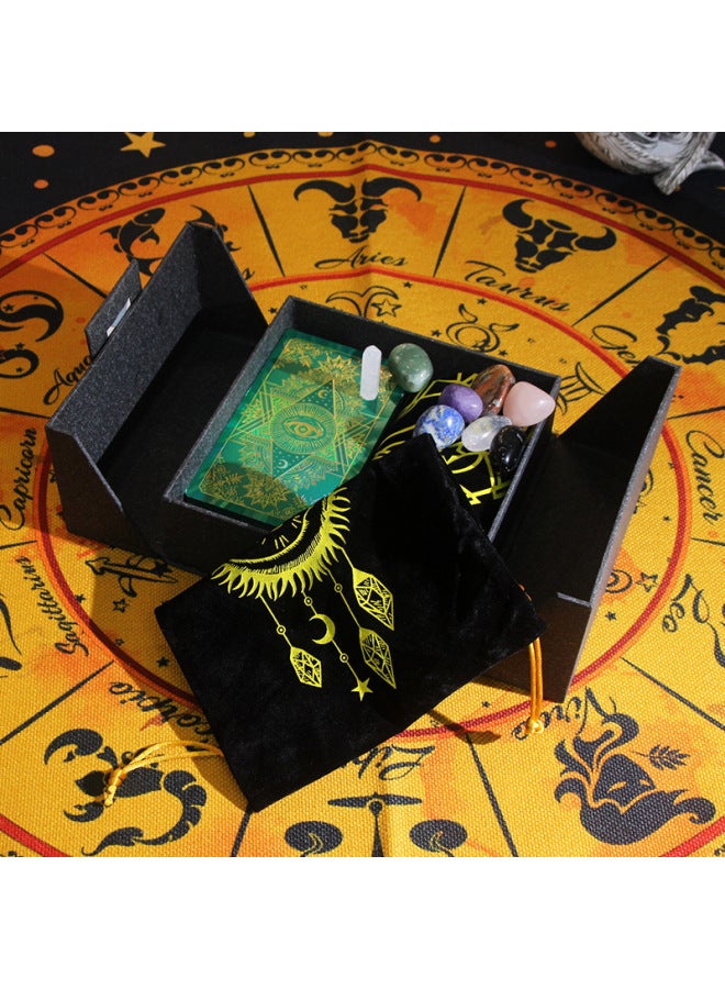 Gold foil tarot tarot tarot color change color printing tarot plastic PVC12 * 7 board game card game in stock wholesale